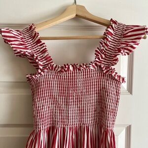 Hill House Home Cherry Stripe Ellie Nap Dress (has pockets!)